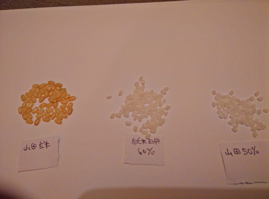 Sake how to polish rice?! Washoku Lovers