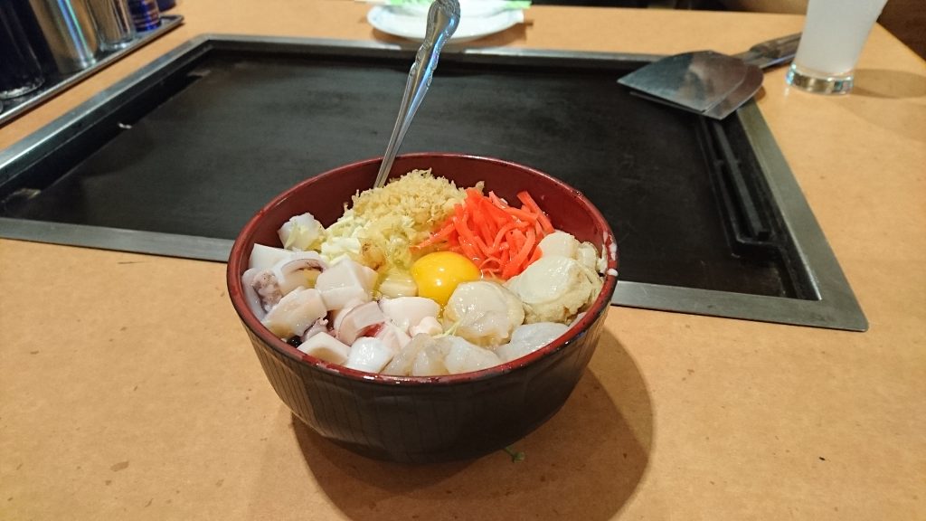 shinjuku seafood okonomiyaki